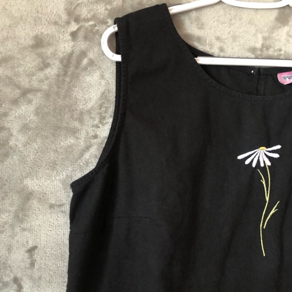 Sleeveless‎ Linen Blend Floral Dress Size 22W Knee Length Premier International - Picture 4 of 15